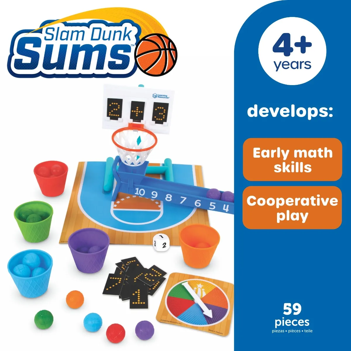 Learning Resources Puzzle Slam Dunk Sums™ - Image 7