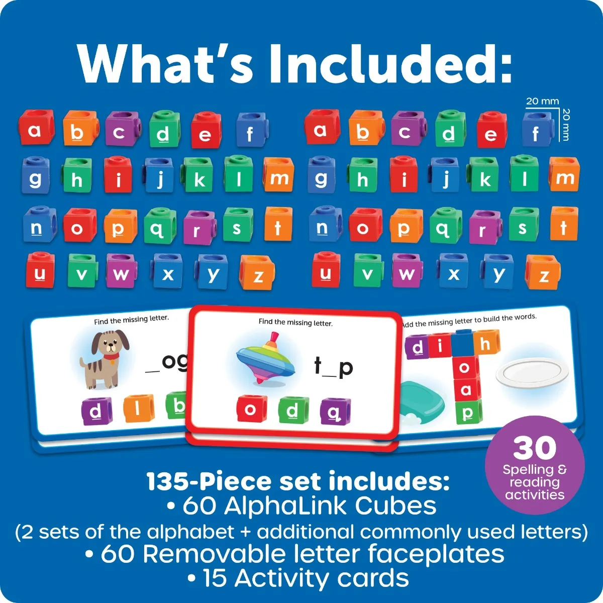 AlphaLink Cubes Activity Set - Image 5