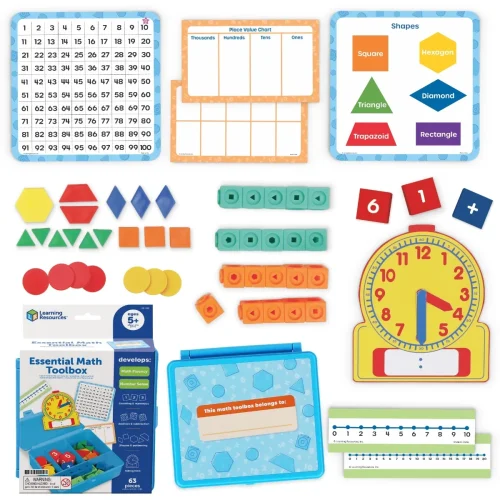 Learning Resources Puzzle Essential Math Toolbox
