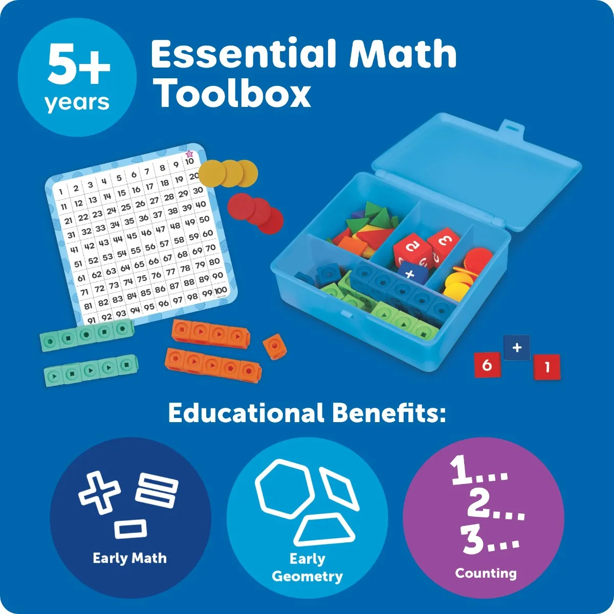 Learning Resources Puzzle Essential Math Toolbox - Image 8