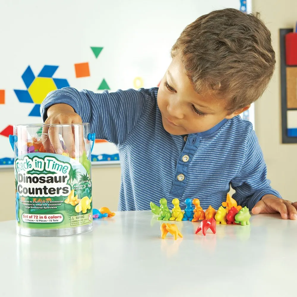 Learning Resources Puzzle Back in Time Dinosaur Counters™ - Image 15