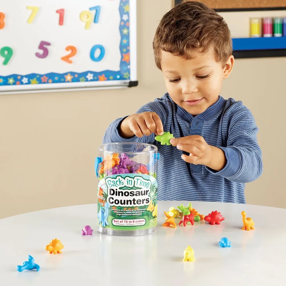 Learning Resources Puzzle Back in Time Dinosaur Counters™ - Image 16
