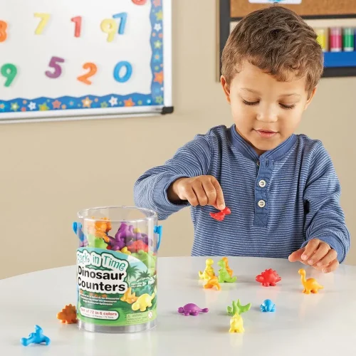 Alternative view of Learning Resources Puzzle Back in Time Dinosaur Counters™