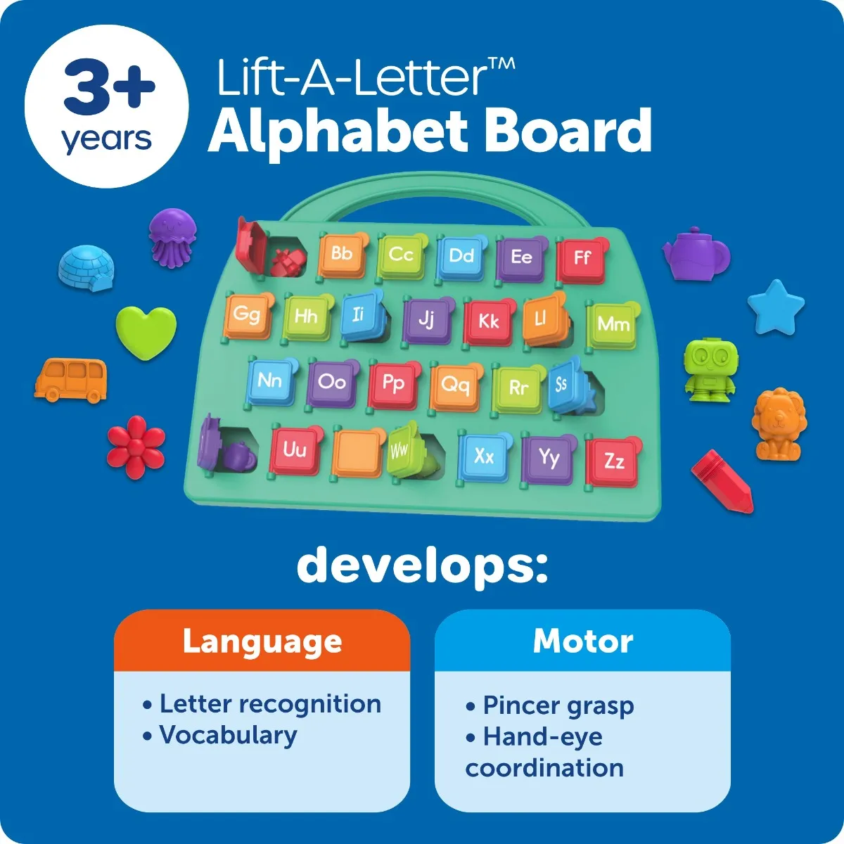 Lift-A-Letter™ Alphabet Board - Image 2
