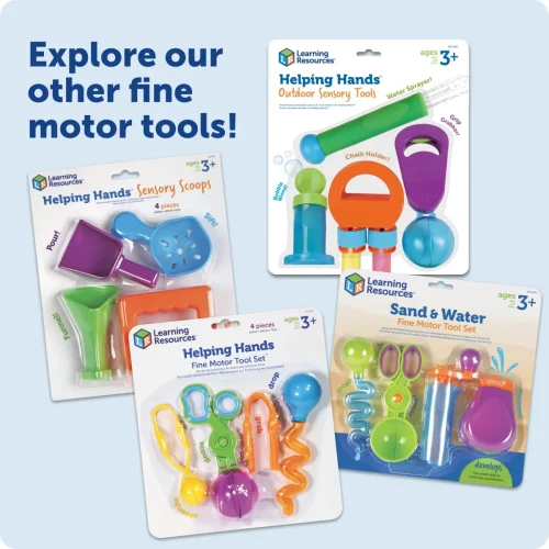 Alternative view of Learning Resources Puzzle Helping Hands Outdoor Sensory Tools