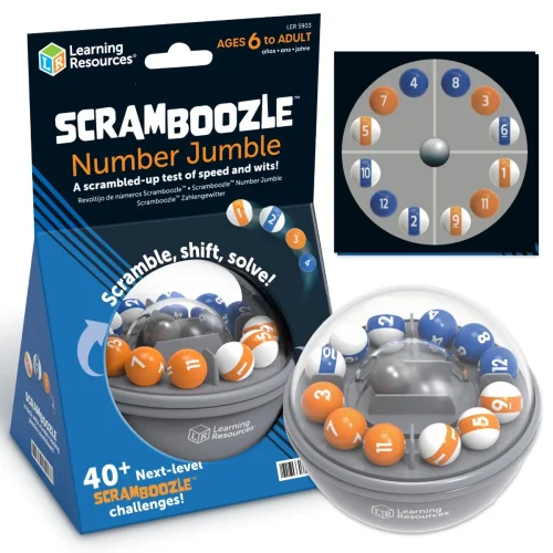 Learning Resources Puzzle Scramboozle™ Number Jumble