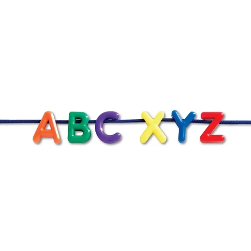 Alternative view of Learning Resources Puzzle Uppercase Lacing Alphabet