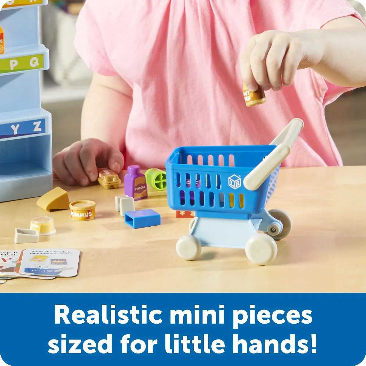 Learning Resources Puzzle Alphabet Mini Market - Image 4