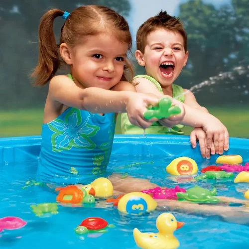 Alternative view of Learning Resources Puzzle Smart Splash® Number Fun Ducks