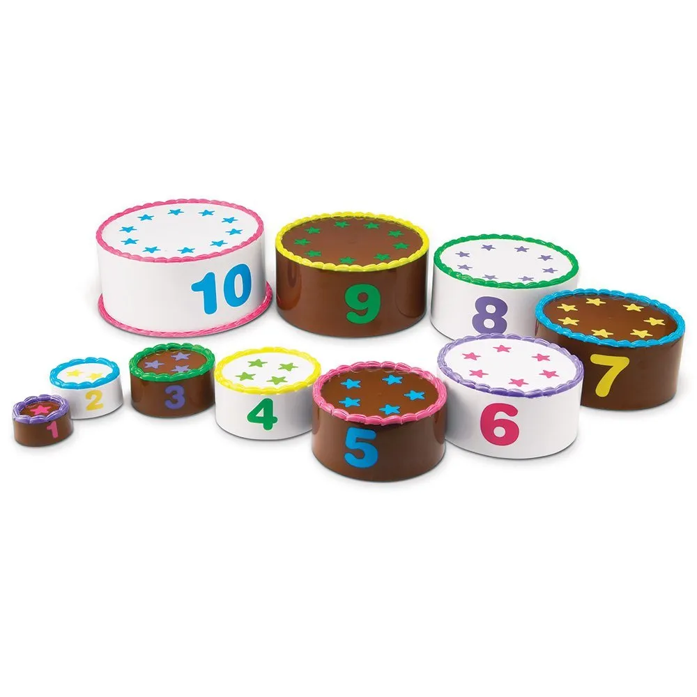 Learning Resources Puzzle Smart Snacks® Stack & Count Layer Cake™ - Image 14