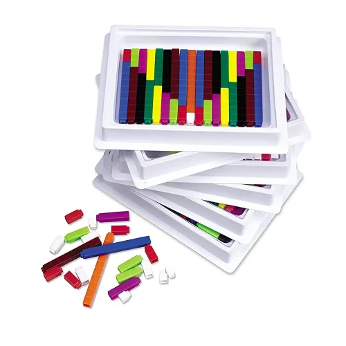 Alternative view of Learning Resources Puzzle Connecting Cuisenaire® Rods Classroom Set