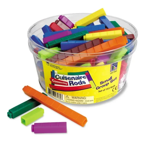 Alternative view of Learning Resources Puzzle Connecting Cuisenaire® Rods Small Group Set