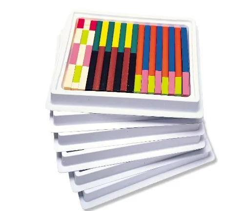 Alternative view of Learning Resources Puzzle Plastic Cuisenaire® Rods Classroom Set