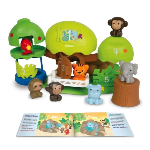 Learning Resources Puzzle Peeksville® Jungle Safari Playset