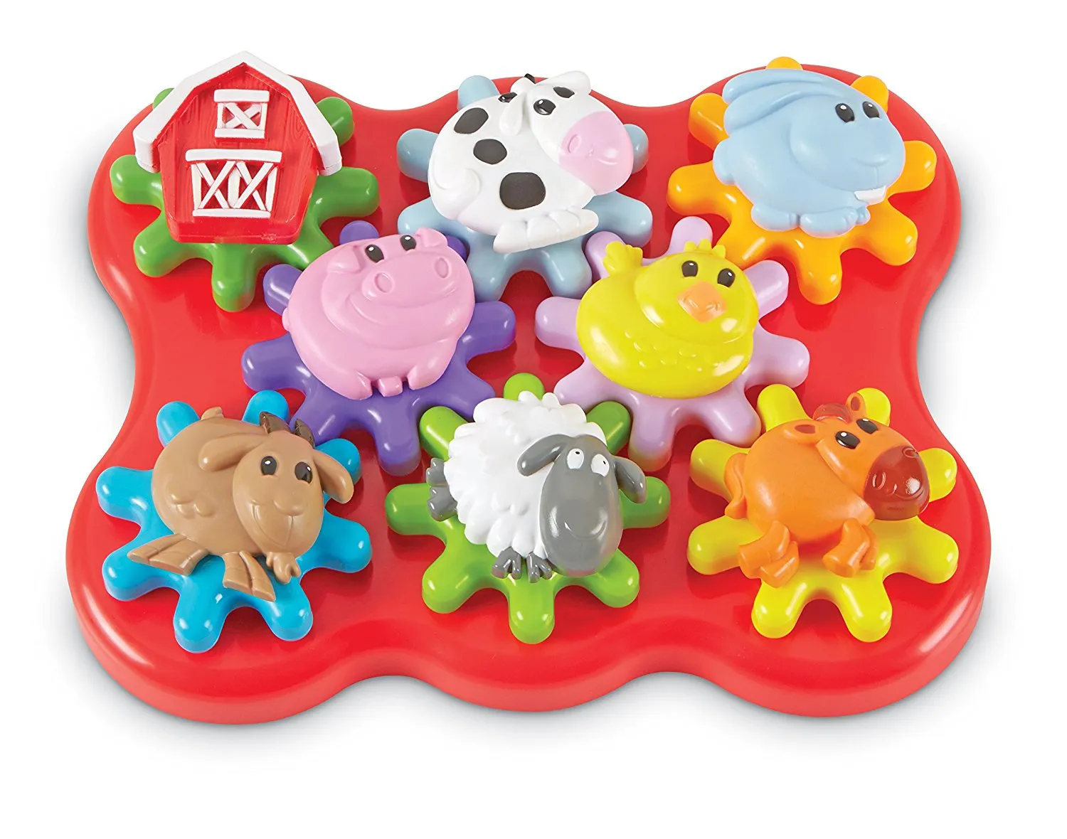 Learning Resources Puzzle Barnyard Friends Build & Spin - Image 9