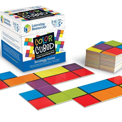 Alternative view of Learning Resources Puzzle Color Cubed Strategy Game