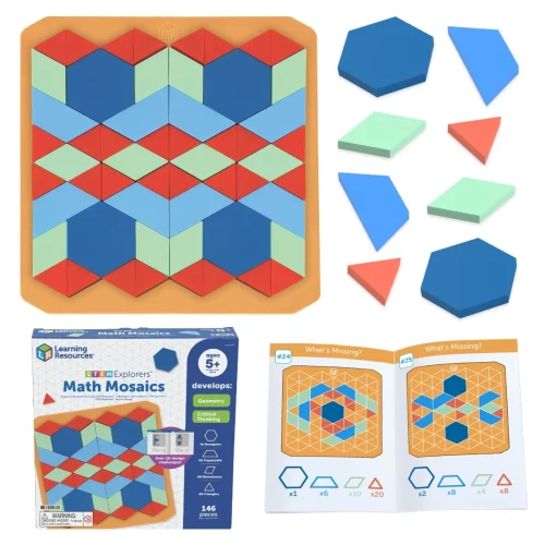 Learning Resources Puzzle STEM Explorers™ Math Mosaics