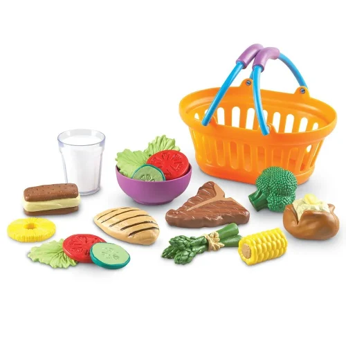 Alternative view of Learning Resources Puzzle New Sprouts® Dinner Basket
