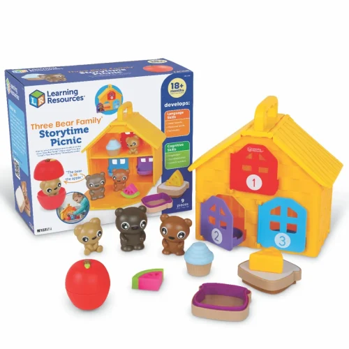 Learning Resources Puzzle Three Bear Family Storytime Picnic