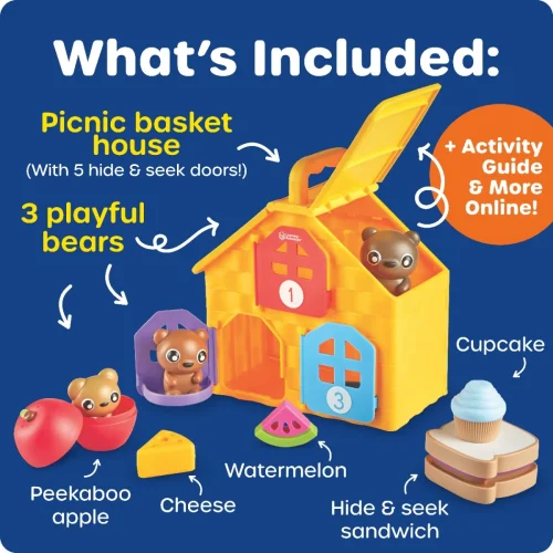 Alternative view of Learning Resources Puzzle Three Bear Family Storytime Picnic