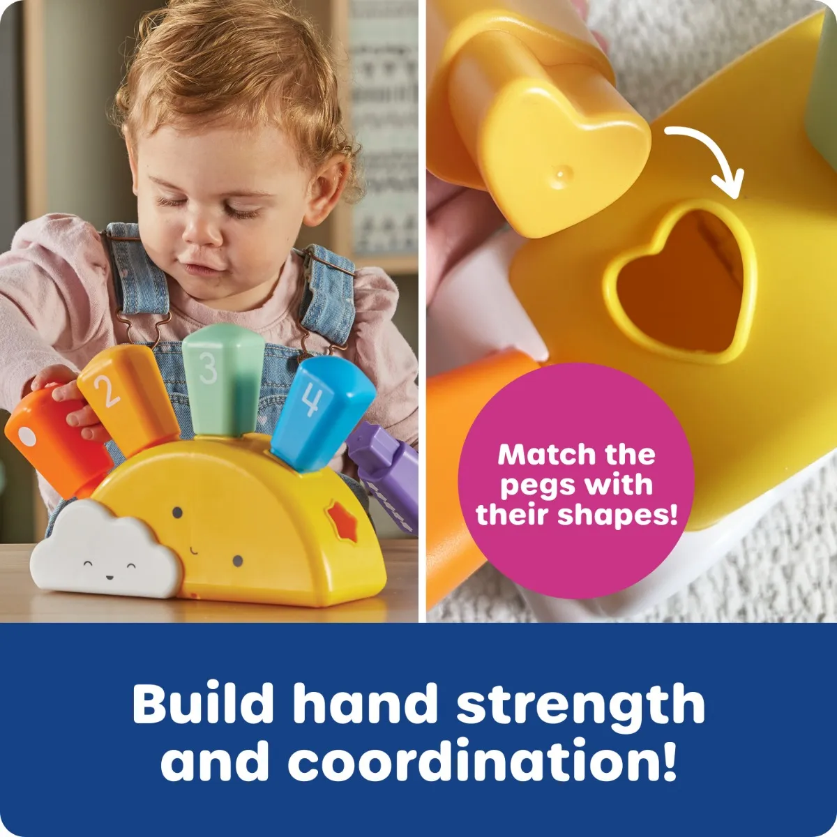 Learning Resources Puzzle Sunshine Shape Sorter - Image 3