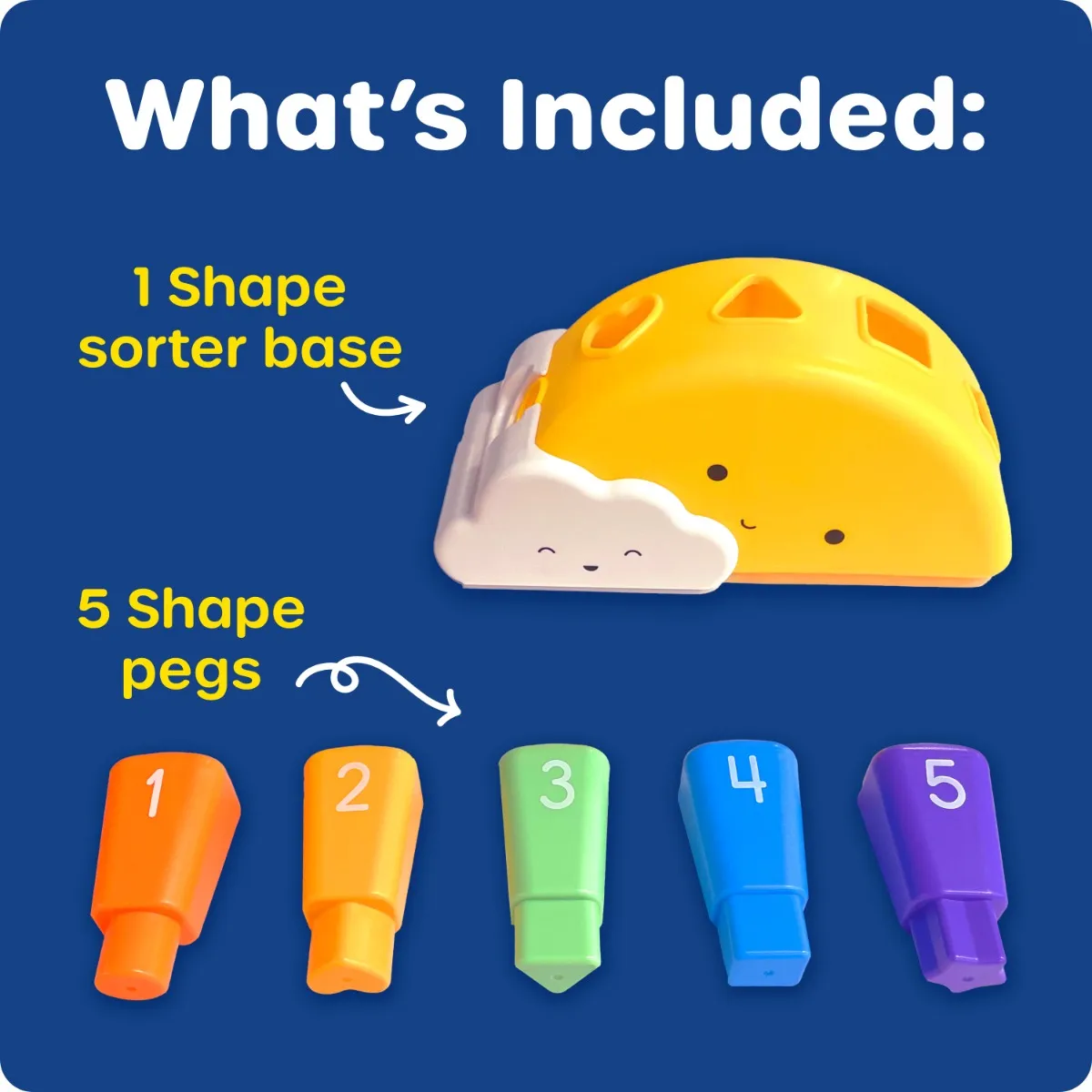 Learning Resources Puzzle Sunshine Shape Sorter - Image 11