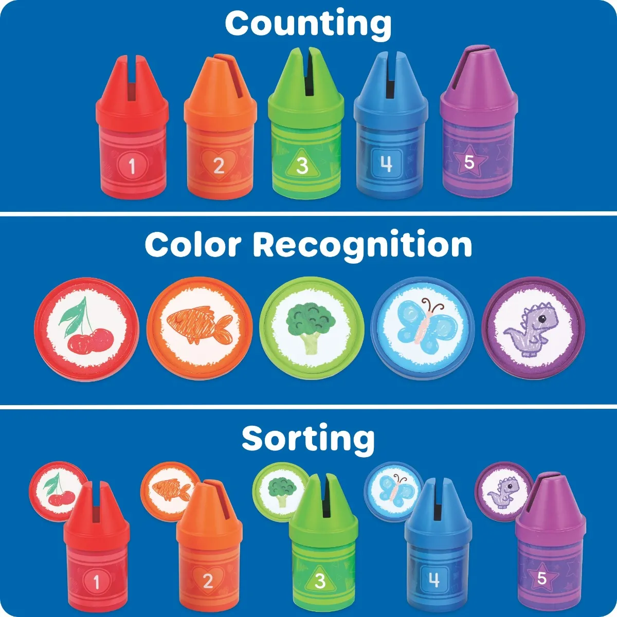Learning Resources Puzzle Counting Crayons - Image 5