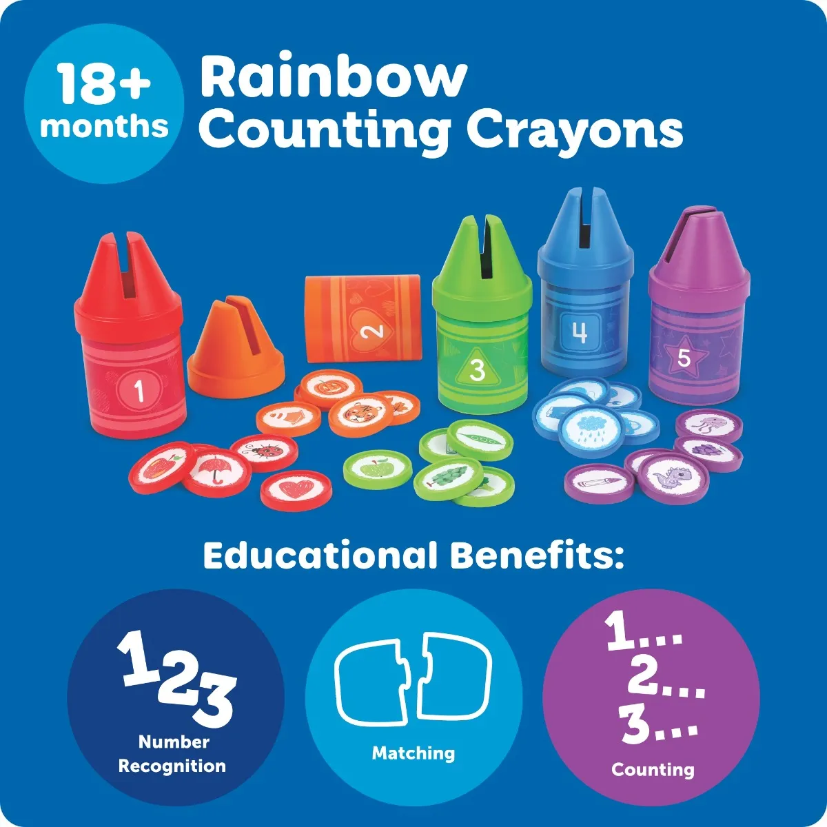 Learning Resources Puzzle Counting Crayons - Image 7