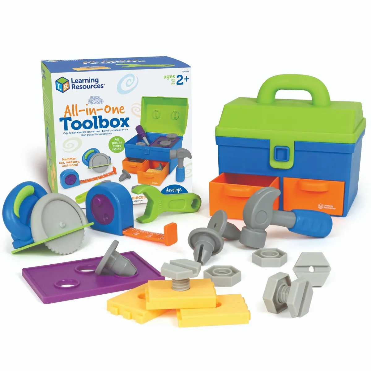 Learning Resources Puzzle New Sprouts® All-in-one Toolbox - Image 8