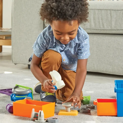Alternative view of Learning Resources Puzzle New Sprouts® All-in-one Toolbox