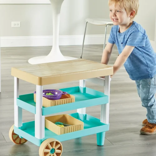 Alternative view of Learning Resources Puzzle New Sprouts® Prep n' Store Kitchen Island