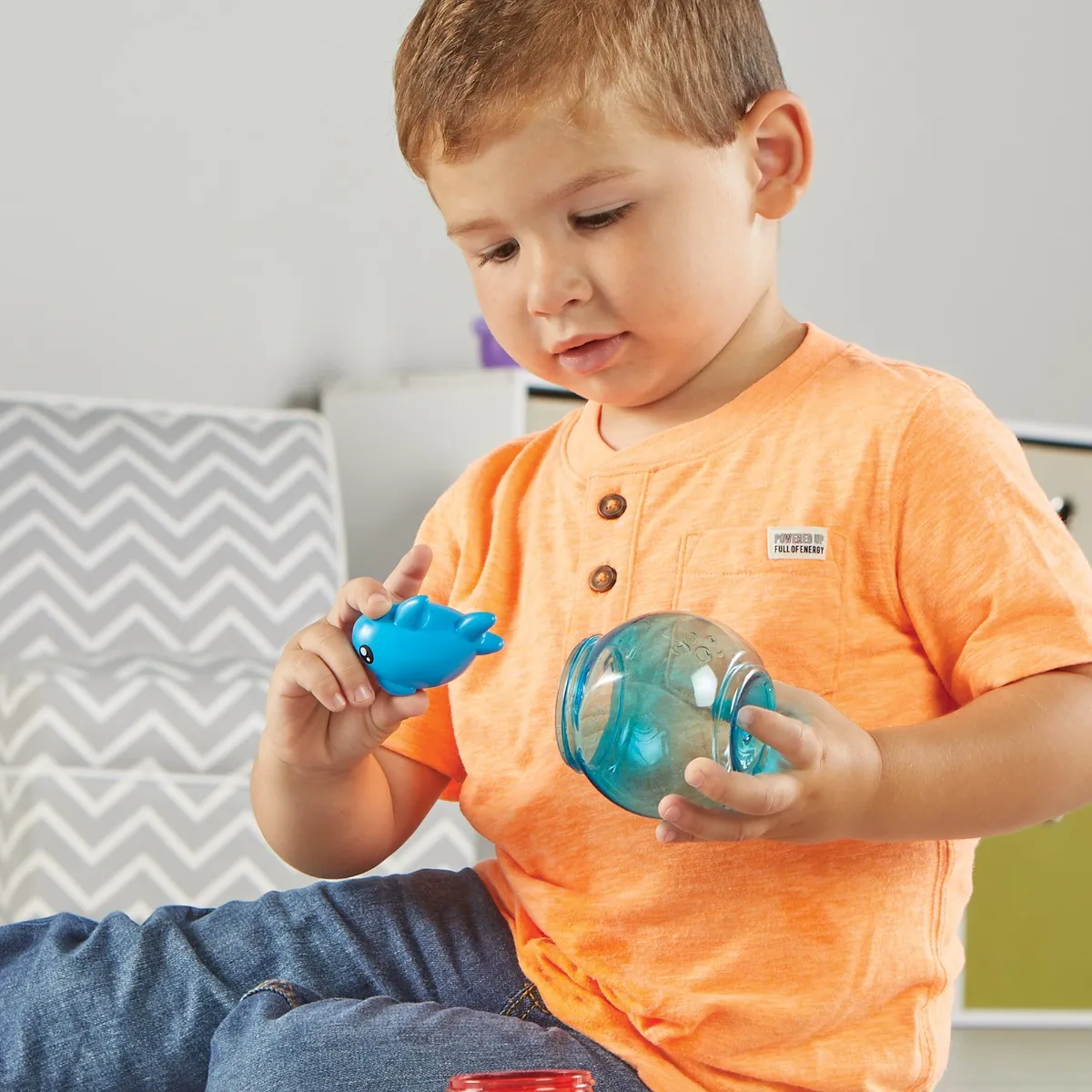 Learning Resources Puzzle Peekaboo Fish Bowl Friends - Image 9