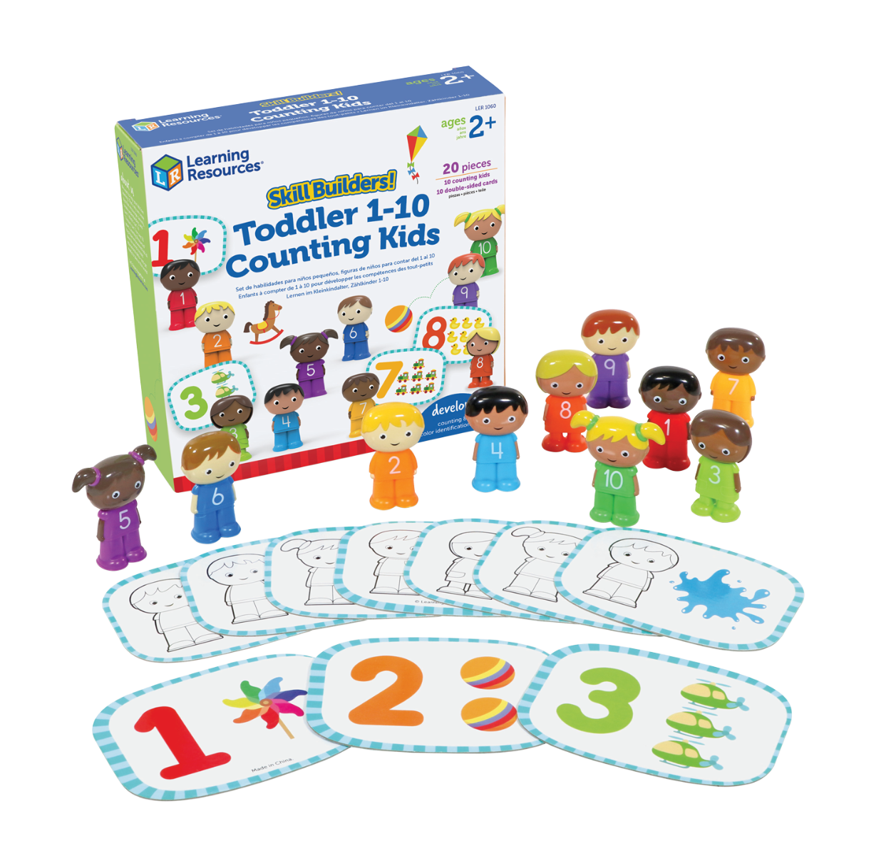 Learning Resources Puzzle Skill Builders! ToddLER- 1-10 Counting Kids - Image 8