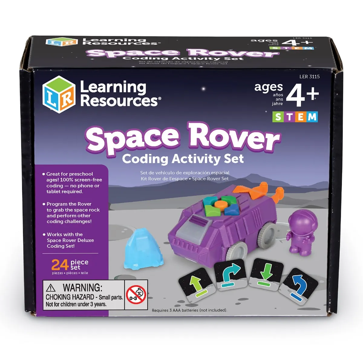 Learning Resources Puzzle Space Rover Coding Activity Set - Image 2