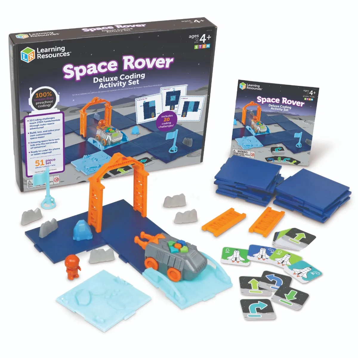 Learning Resources Puzzle Space Rover Deluxe Coding Activity Set - Image 8