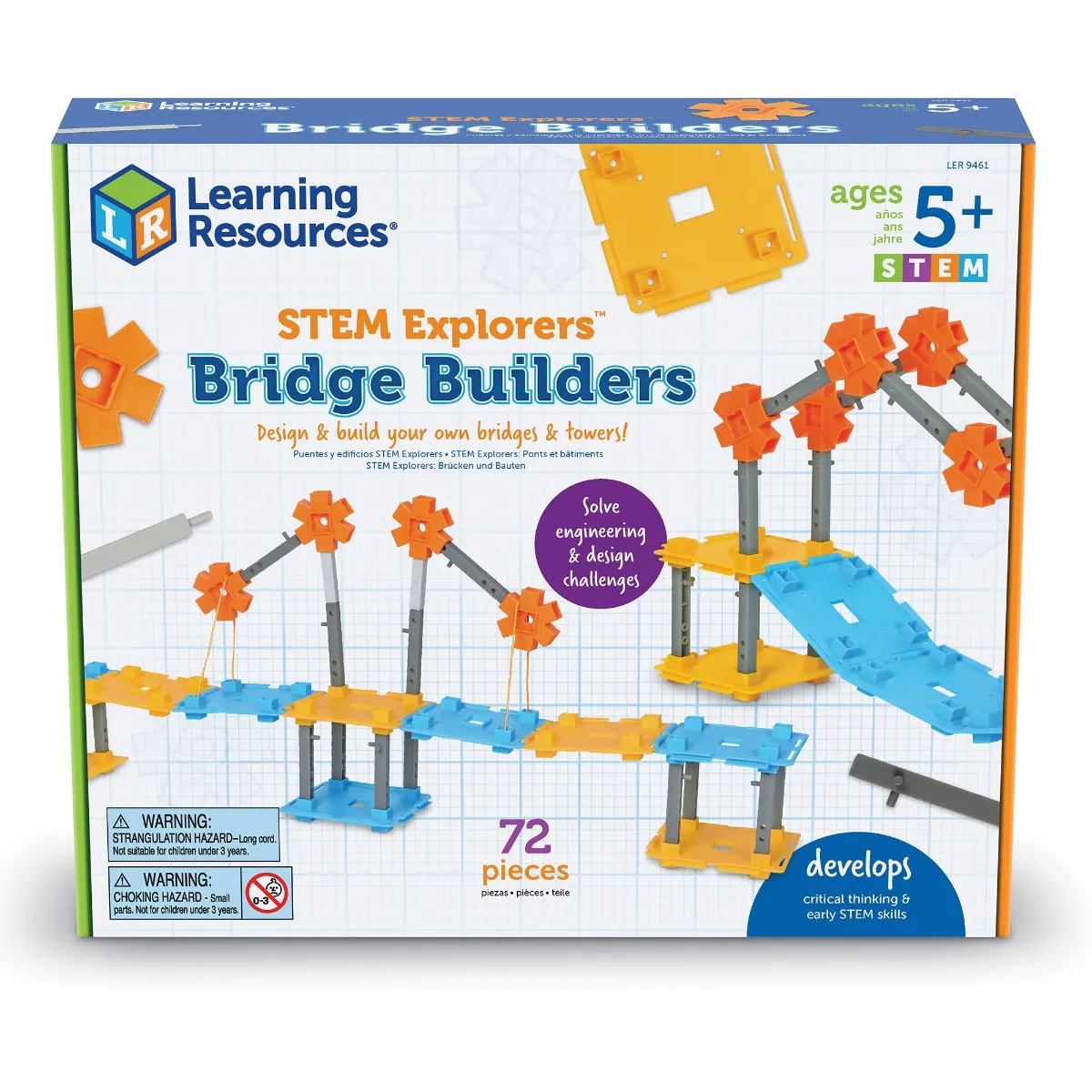 Learning Resources Puzzle STEM Explorers™ Bridge Builders - Image 11
