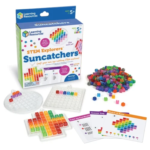 Alternative view of Learning Resources Puzzle STEM Explorers™ Suncatchers