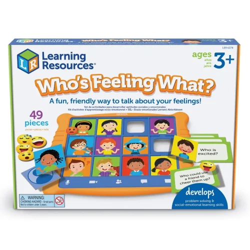 Alternative view of Learning Resources Puzzle Who's Feeling What